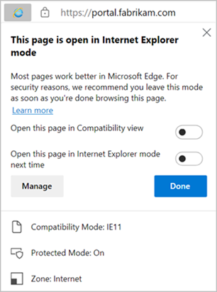 Configuring InternetExplorerIntegrationReloadInIEModeAllowed for IE Mode in Edge