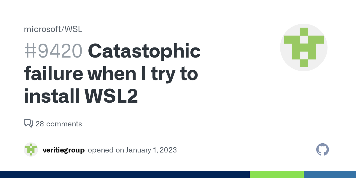 How to Fix Catastrophic Failure When Installing Windows Subsystem for Linux