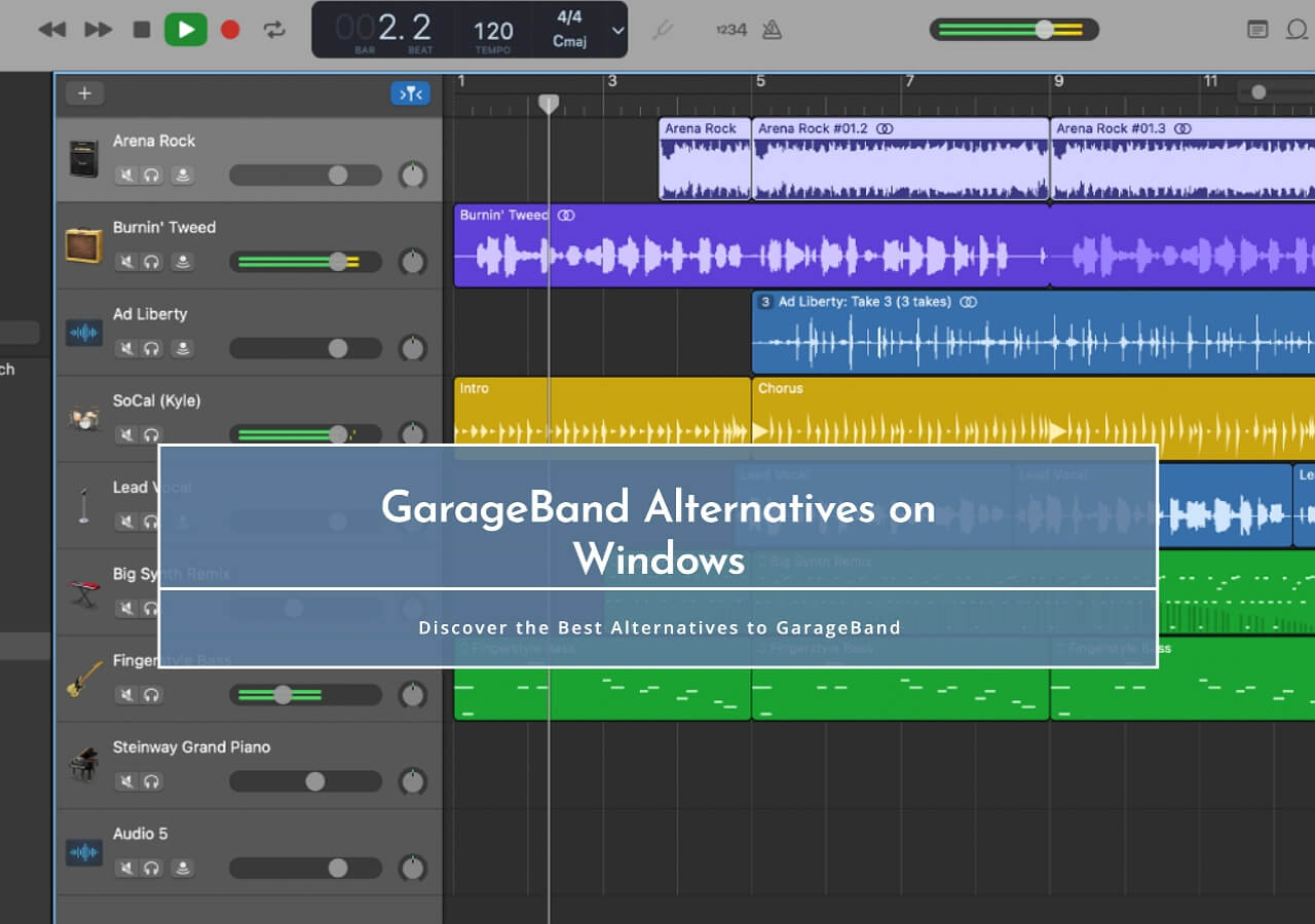 Top 5 GarageBand Alternatives for Windows Users