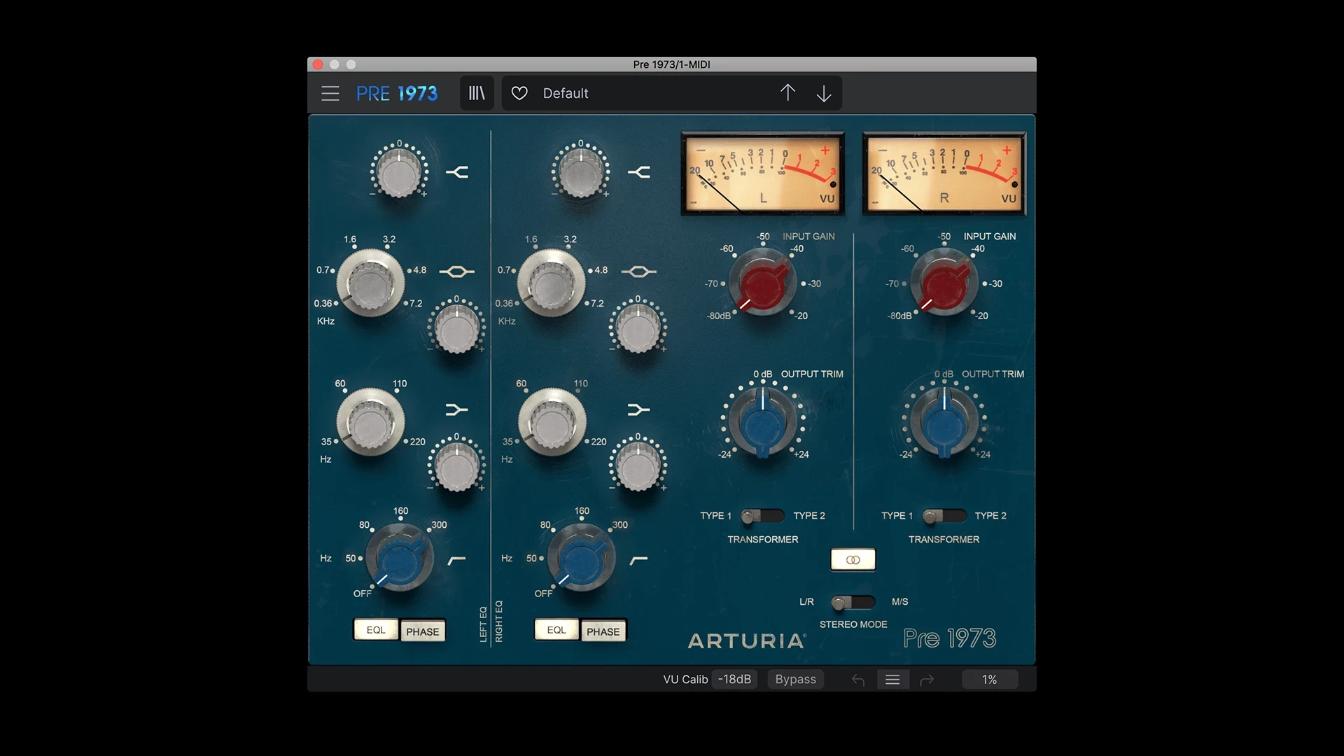 Download Arturia 1973 Pre Torrent for Mac OSX - Classic British Preamp