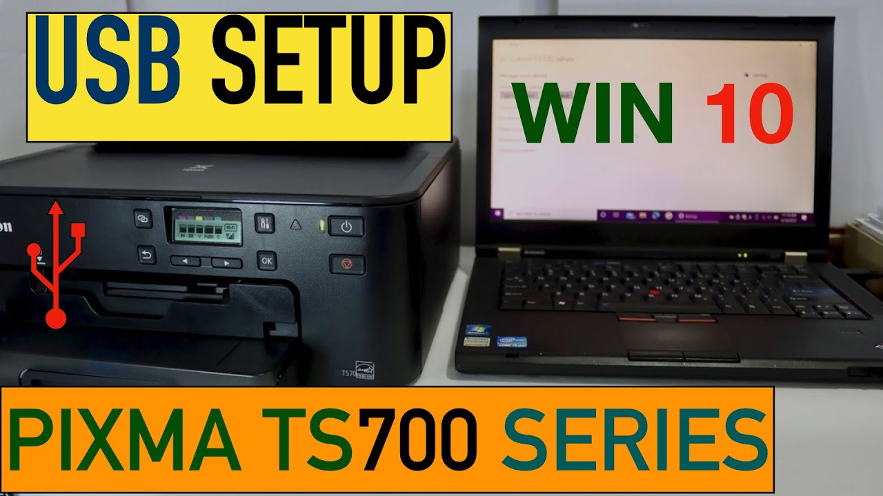 How to Install Canon TS700 Printer Driver on Windows 10