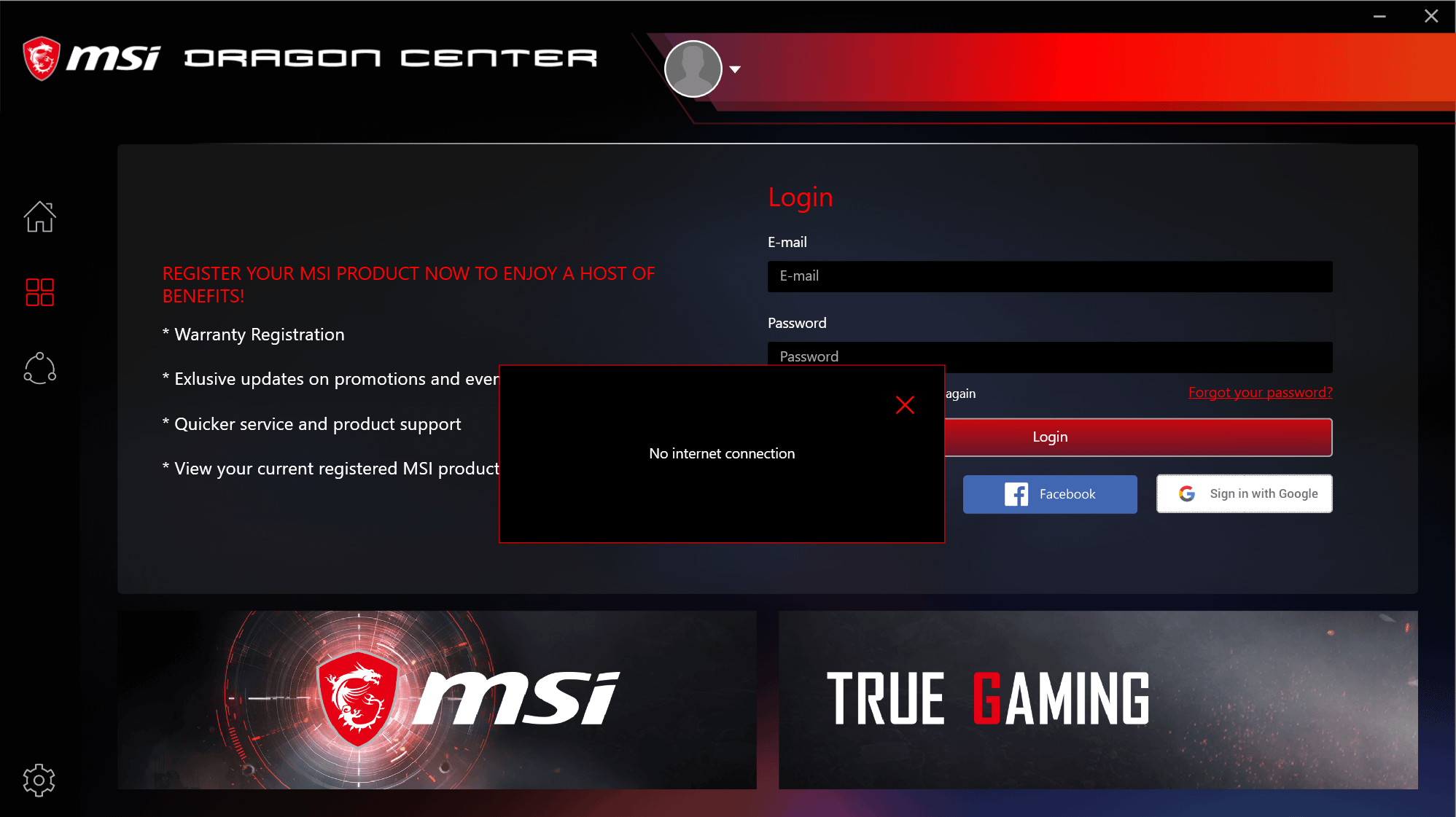 How to Fix Dragon Center No Internet Connection Issue on MSI Systems