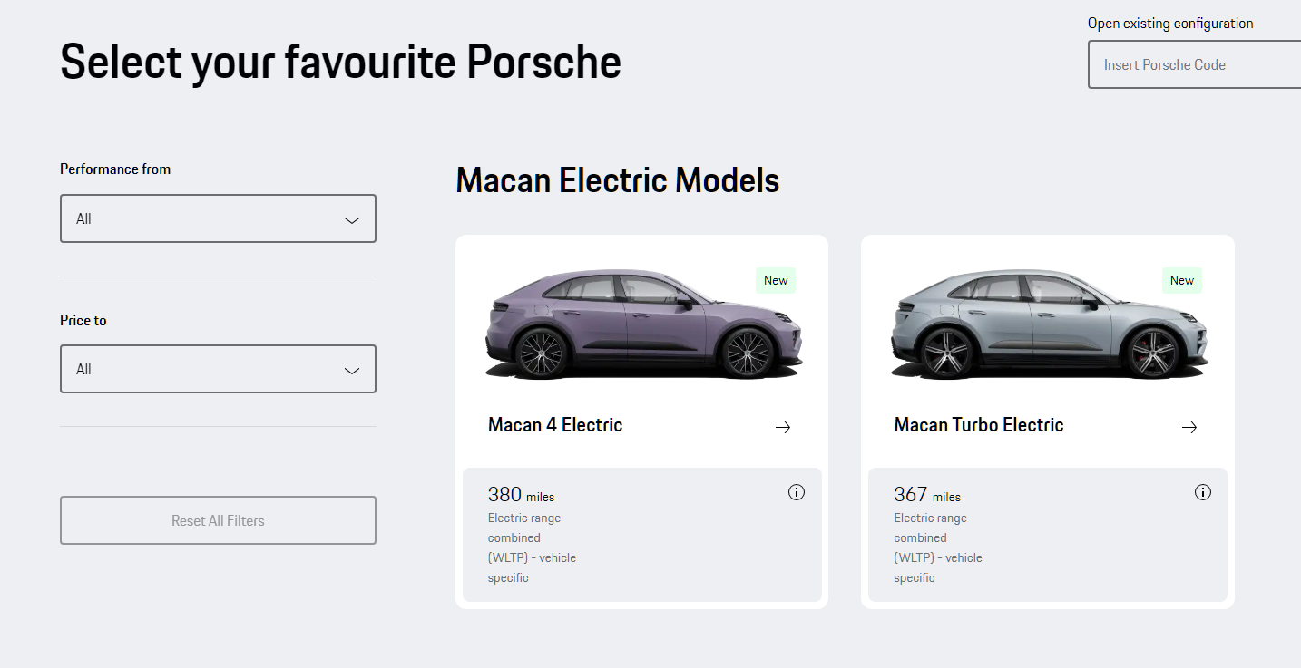 macan 4 electric vs model s dimensions