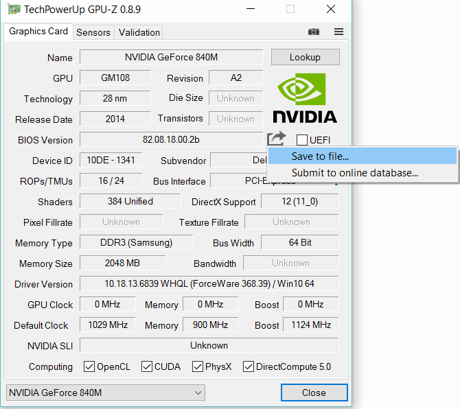 update graphics card bios