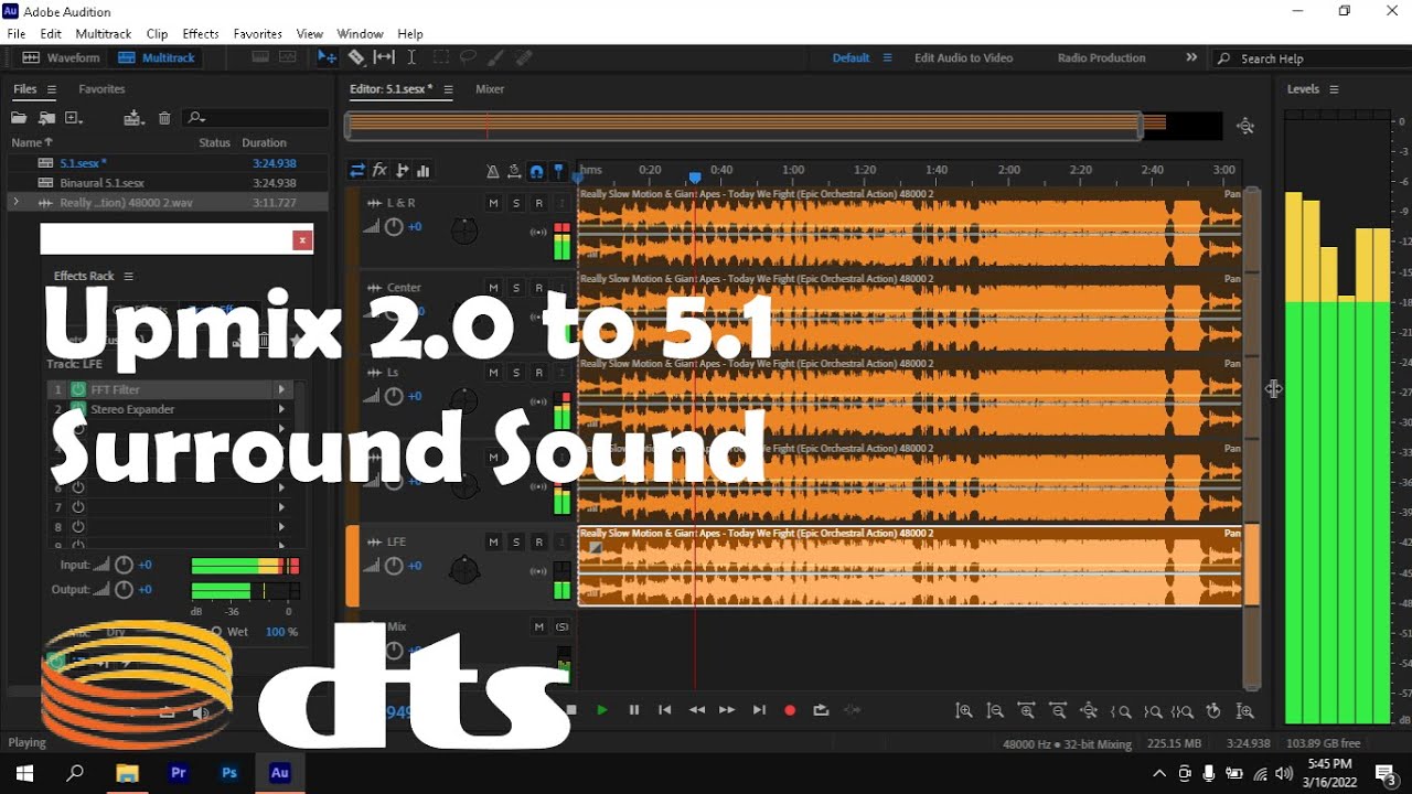 How to Upmix Automatically from 2.0 to 5.1 FLAC on Mac Using Sox