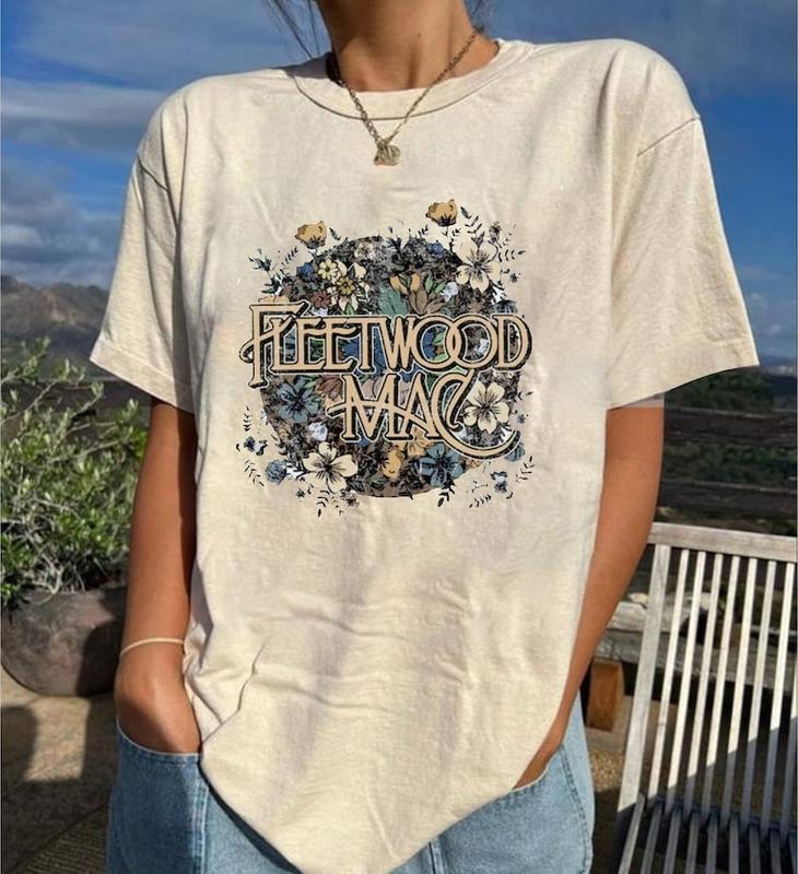 Iconic Fleetwood Mac Shirt – Vintage Band Tees for True Fans