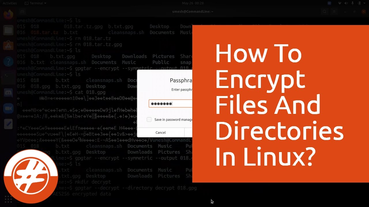 Secure Your Files: How to Encrypt a File in Linux with GnuPG and Bash