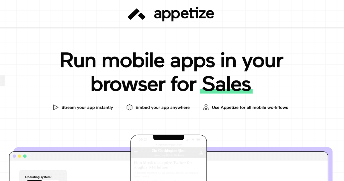 Appetize.io: Test iOS Apps with a Powerful Online Emulator