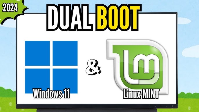 dual boot linux mint and windows 11