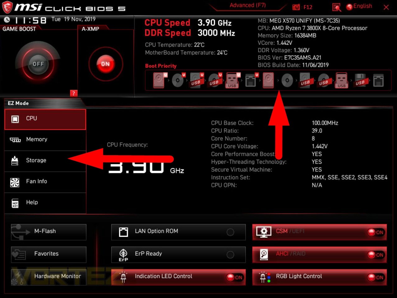 nvme ssd not showing up in bios