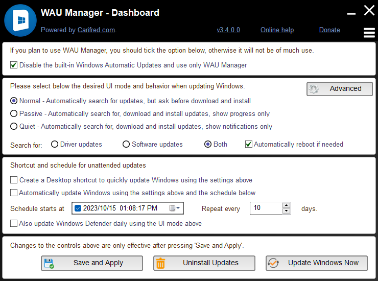 How to Use WAU Windows Update for Seamless Automatic Updates