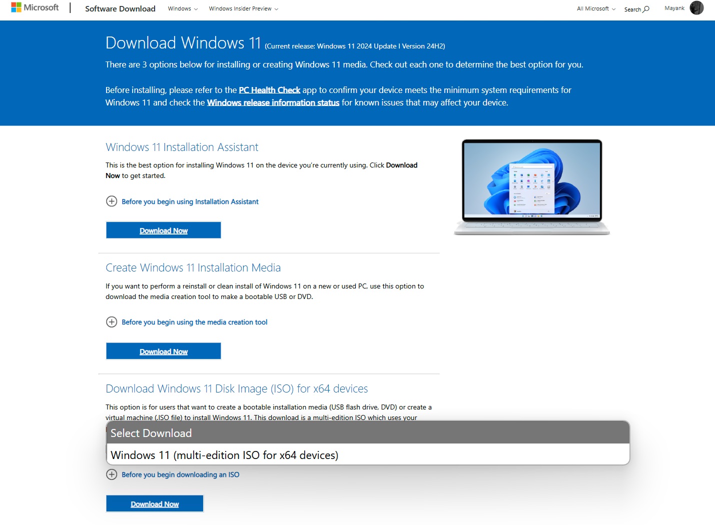 Get the Official Windows 11 24H2 ISO Offline Installer Now