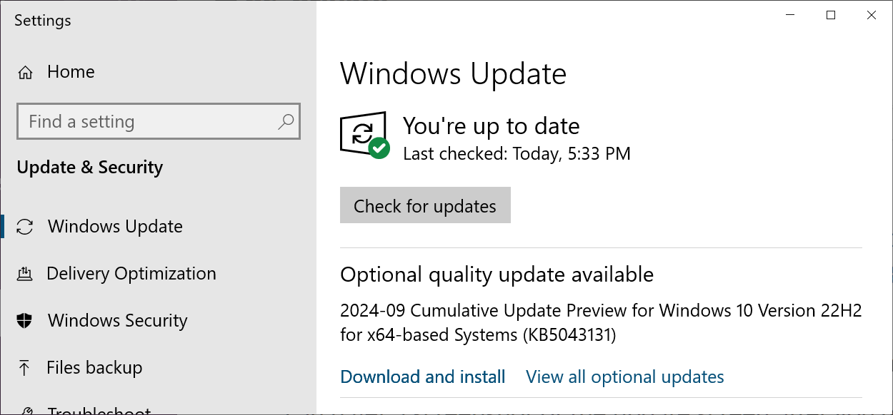 October 2024 Cumulative Update Preview for Windows 10 Version 22H2: Features & Fixes