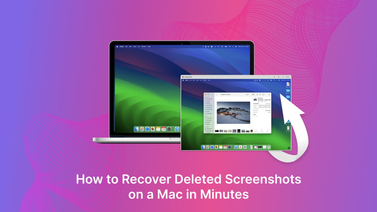 Recover Deleted Screenshots on Mac: Trash & Backup Solutions