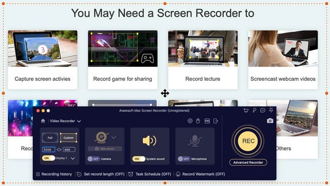 Aiseesoft Screen Recorder Mac Crack: Free Video & Audio Recording for macOS