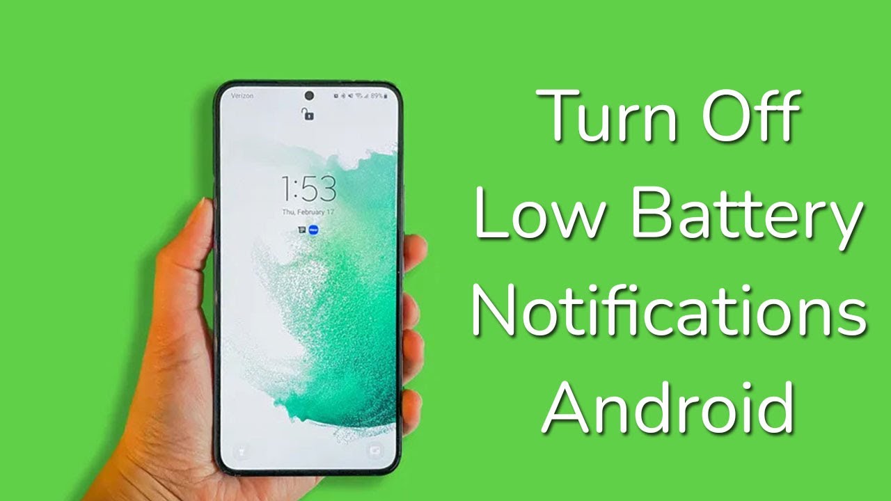 Disable Low Battery Alerts on Android: A Step-by-Step Guide