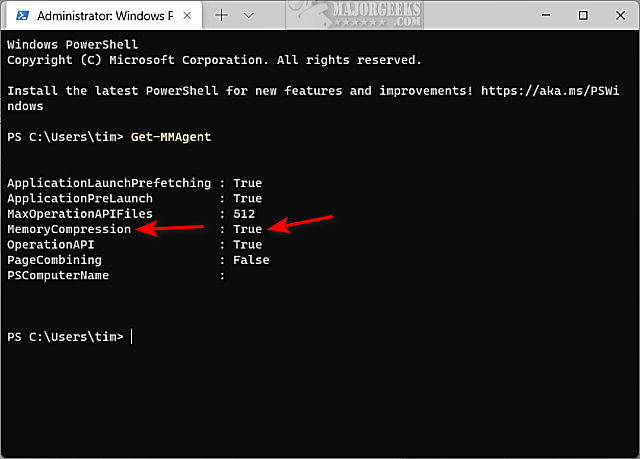 How to Enable or Disable Windows Memory Compression in Windows 11