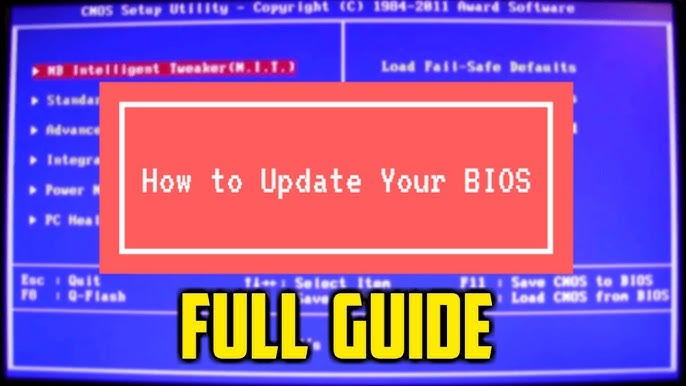 How to Update BIOS for AMD Ryzen 7 3700X: Complete Guide