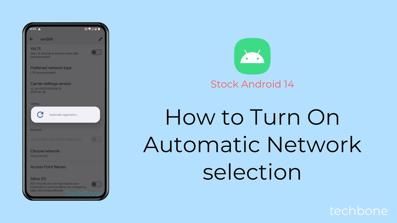 Why Automatically Select Network Android Isn't Working and How to Resolve It