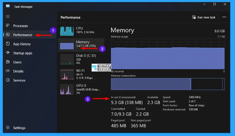 How to Enable or Disable Windows Memory Compression in Windows 11