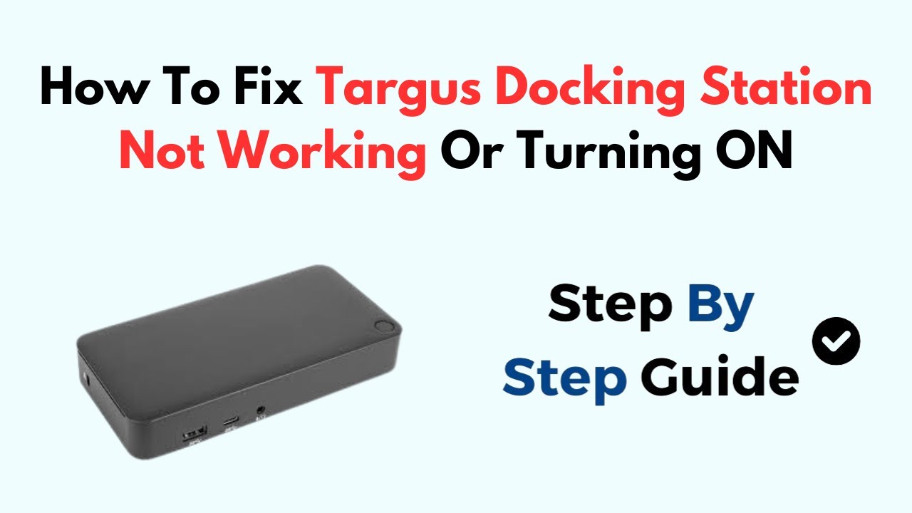 Troubleshooting Targus Dock Not Detecting Mac: Simple Solutions