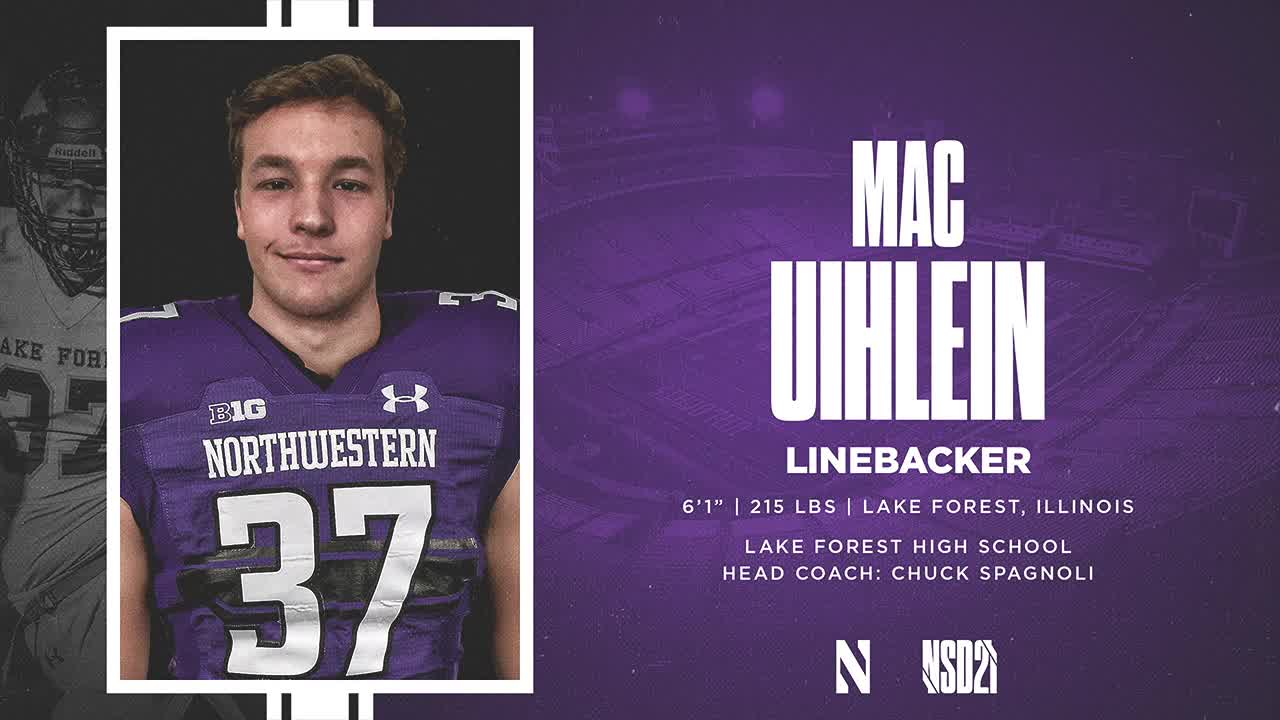 Mac Uihlein: Northwestern Linebacker Highlights and Instagram Updates