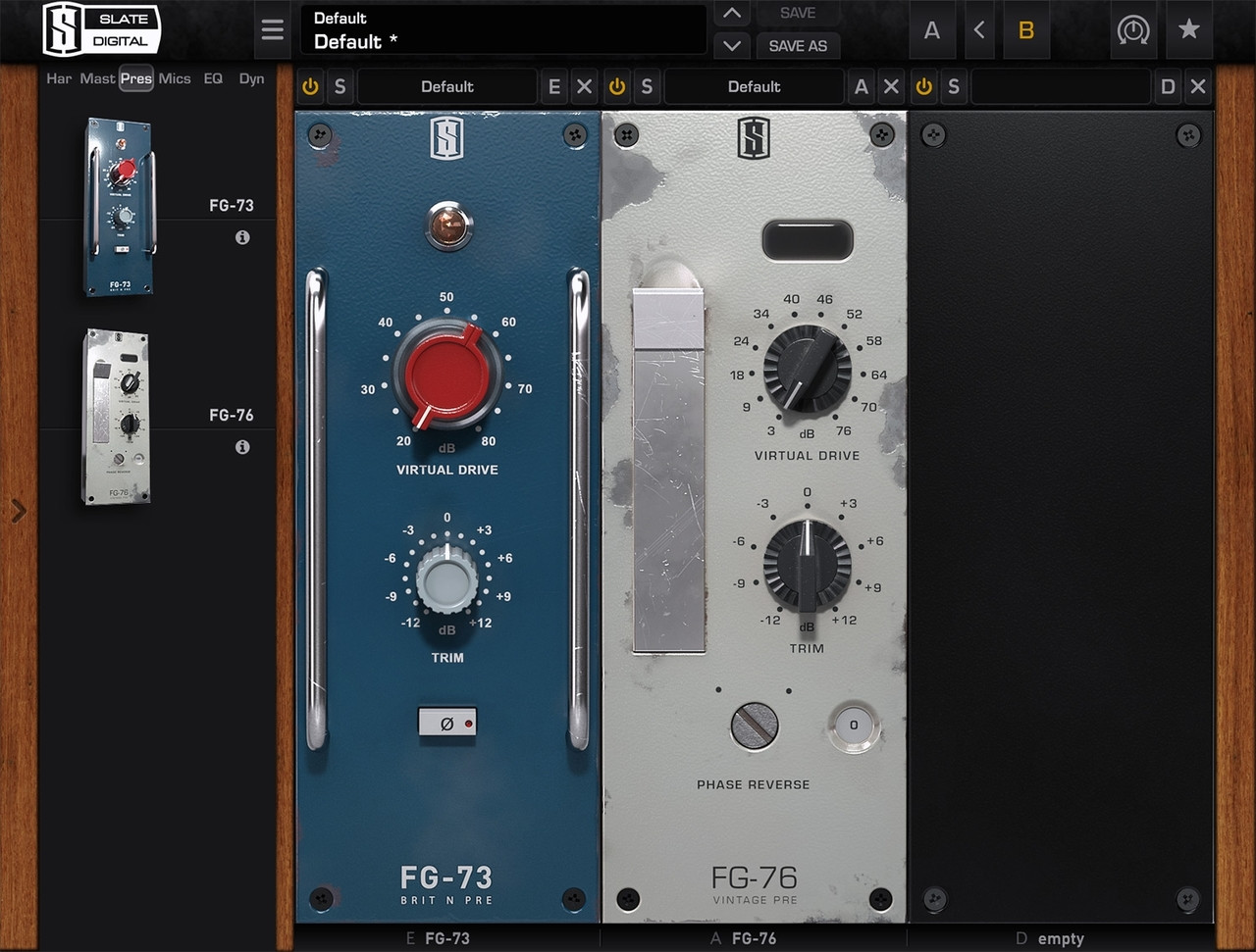 Download Slate Digital FG-73 Preamp Torrent for Mac OSX – Free Virtual Preamp