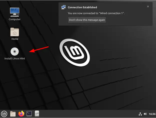 dual boot linux mint and windows 11