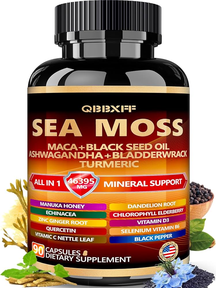 Sea Moss, Ashwagandha & Maca Root for Sale – Natural Supplements for Health