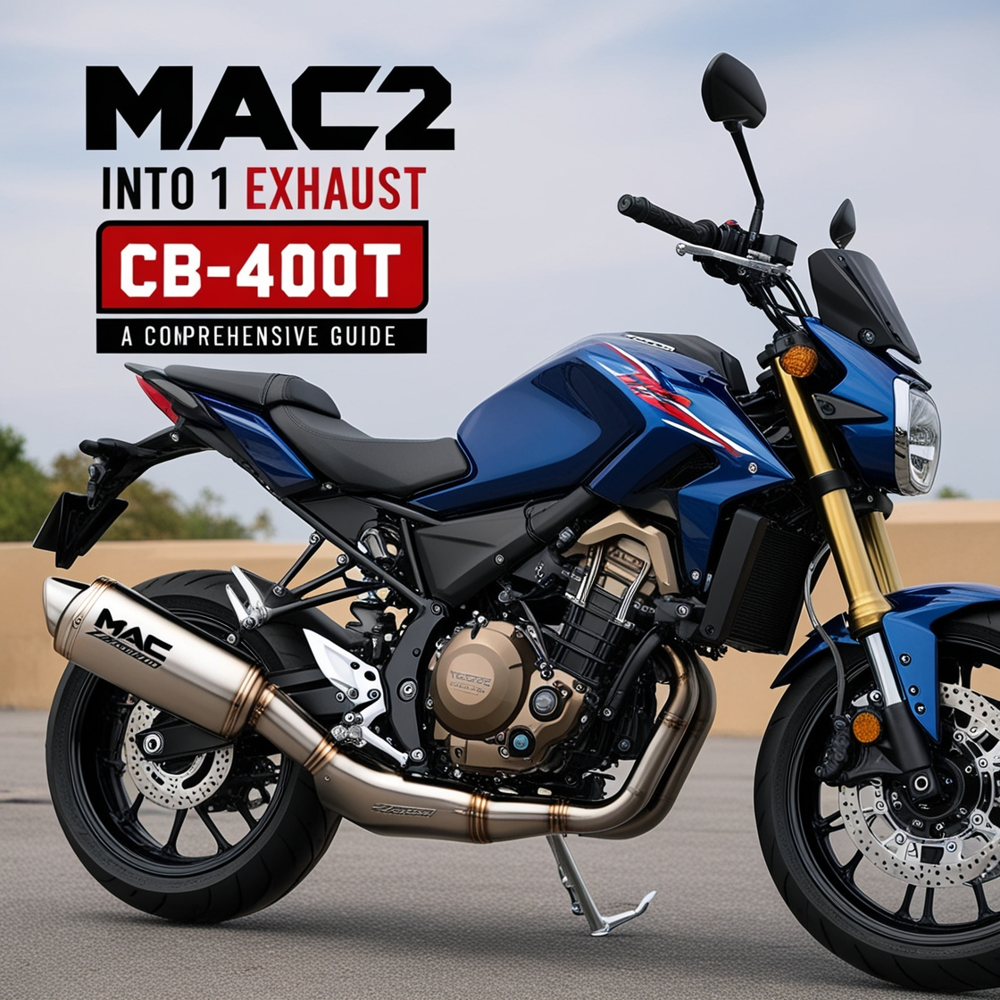 Maximize Your Ride with the MAC 2 Into 1 Exhaust System for Honda CB400T