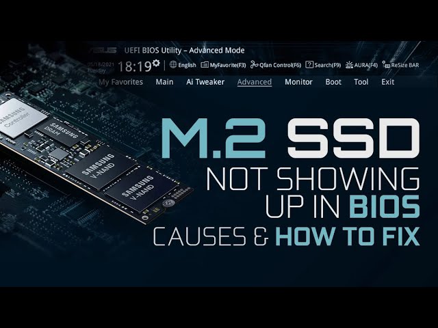 M.2 Shows Up in BIOS but Not Windows: How to Fix the Issue
