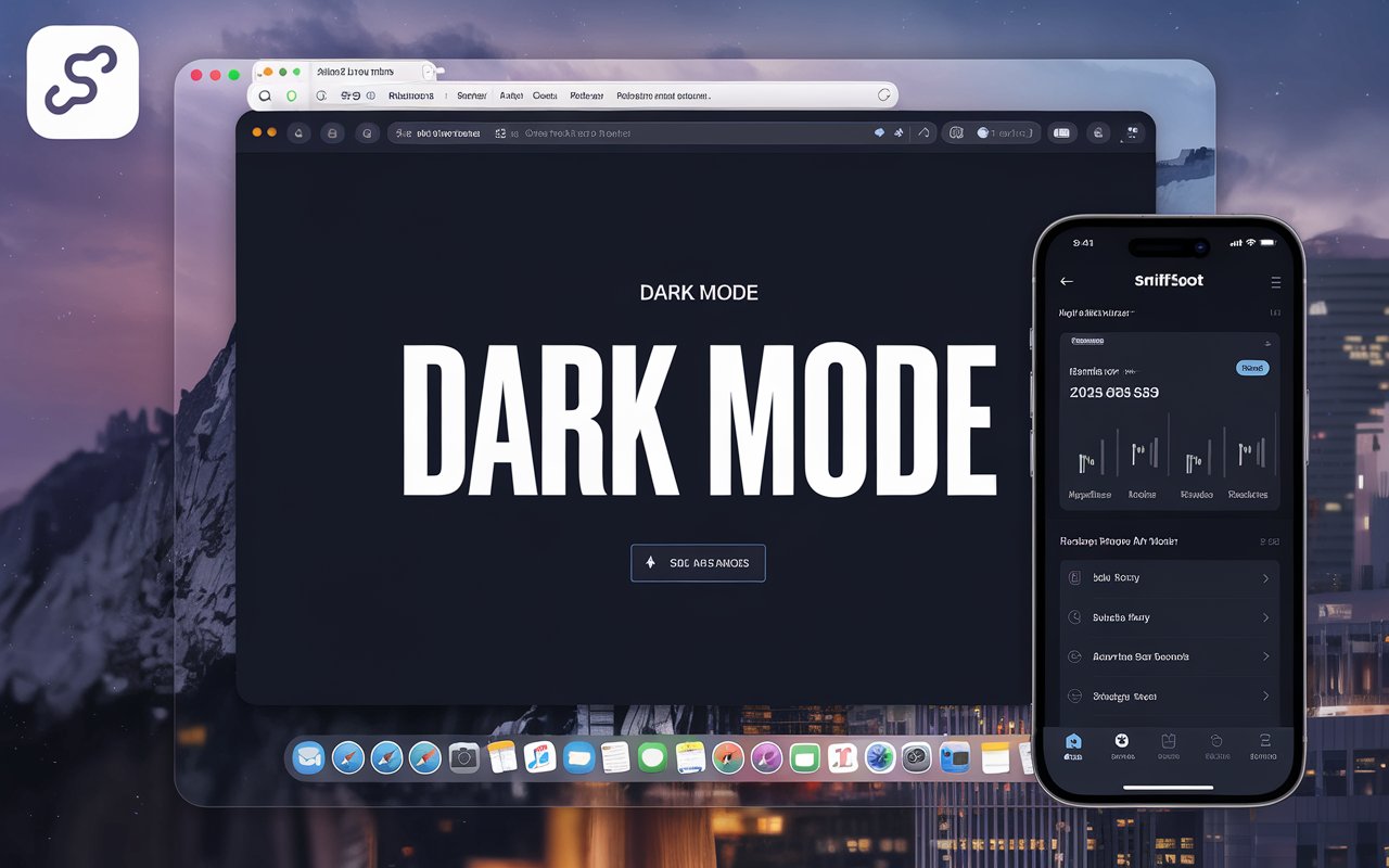 How to Enable Sniffspot Dark Mode on Your MacOS