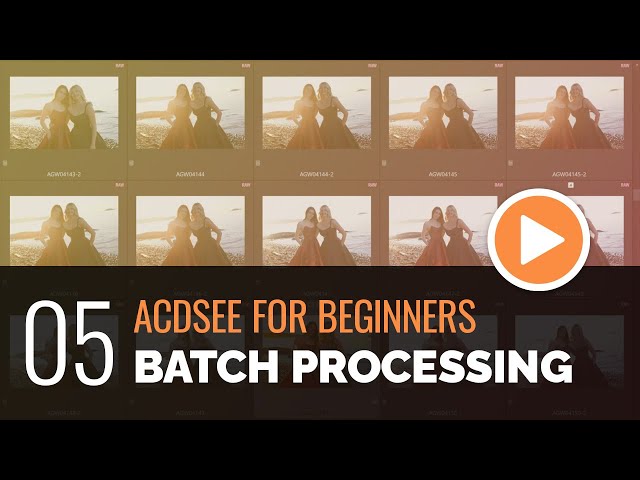 ACDSee Mac Batch Cutting: How to Cut Multiple Images at Once