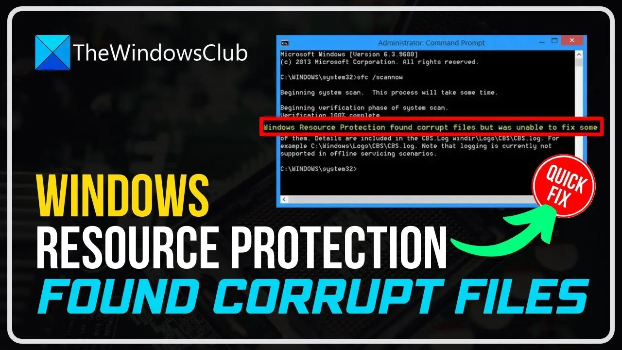 SFC Windows Resource Protection: Quick Guide to Fix System Files