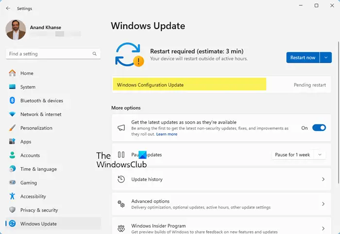 Easy Explanation of What is Windows Configuration Update