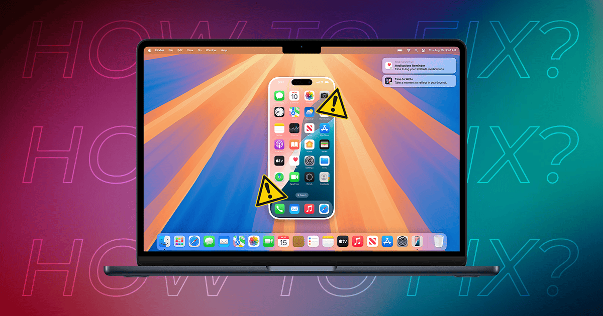 Why Isnt iPhone Mirroring Working on macOS Sequoia? Troubleshooting Guide