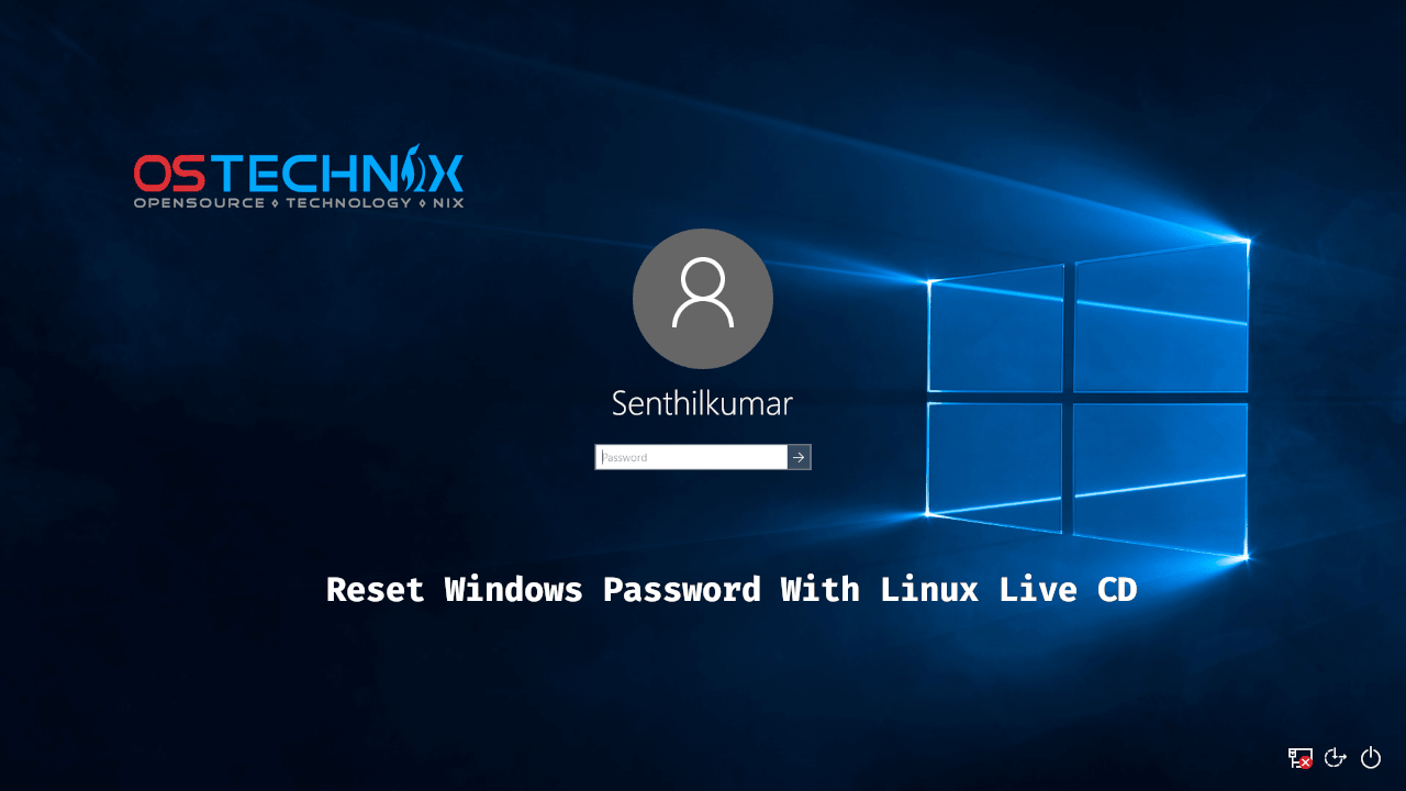 Forgot Windows Password? Reset It from Linux Easily