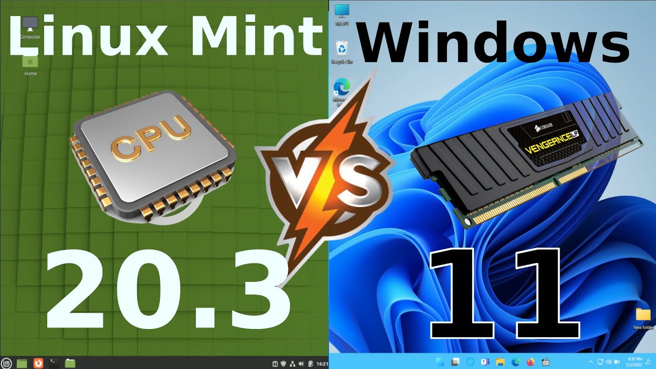 Performance Showdown: Linux Mint vs Windows 11 RAM Usage