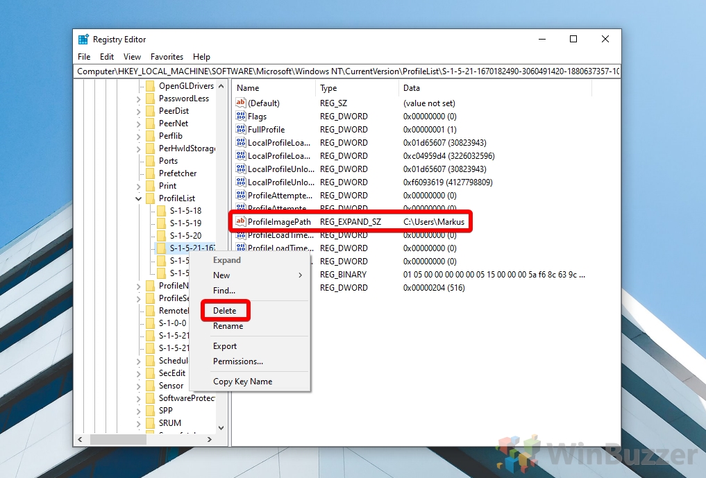 Step-by-Step: Windows 10 Delete User Profile Registry