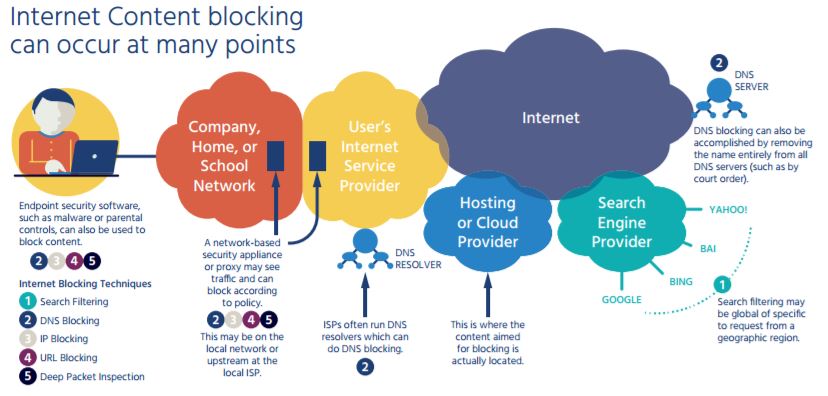 Targets of Internet Blockers: Understanding the What and Why