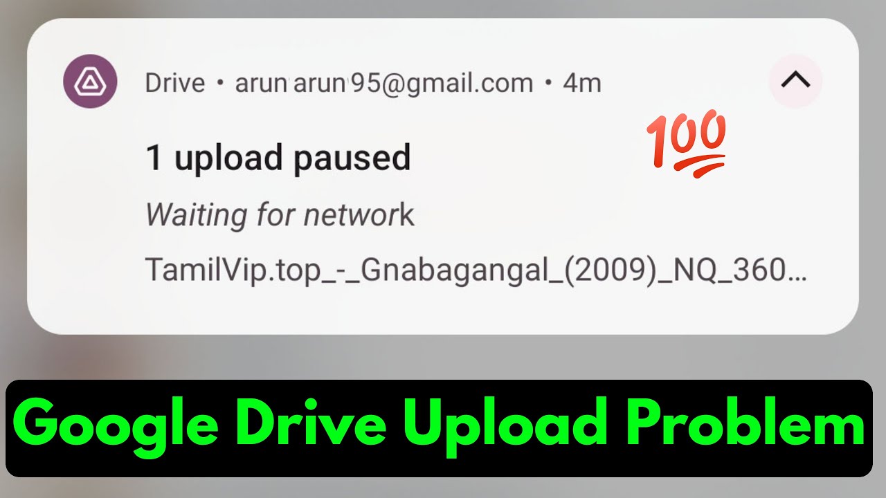 Troubleshooting Uploads Paused  Ensure Stable Internet Connection