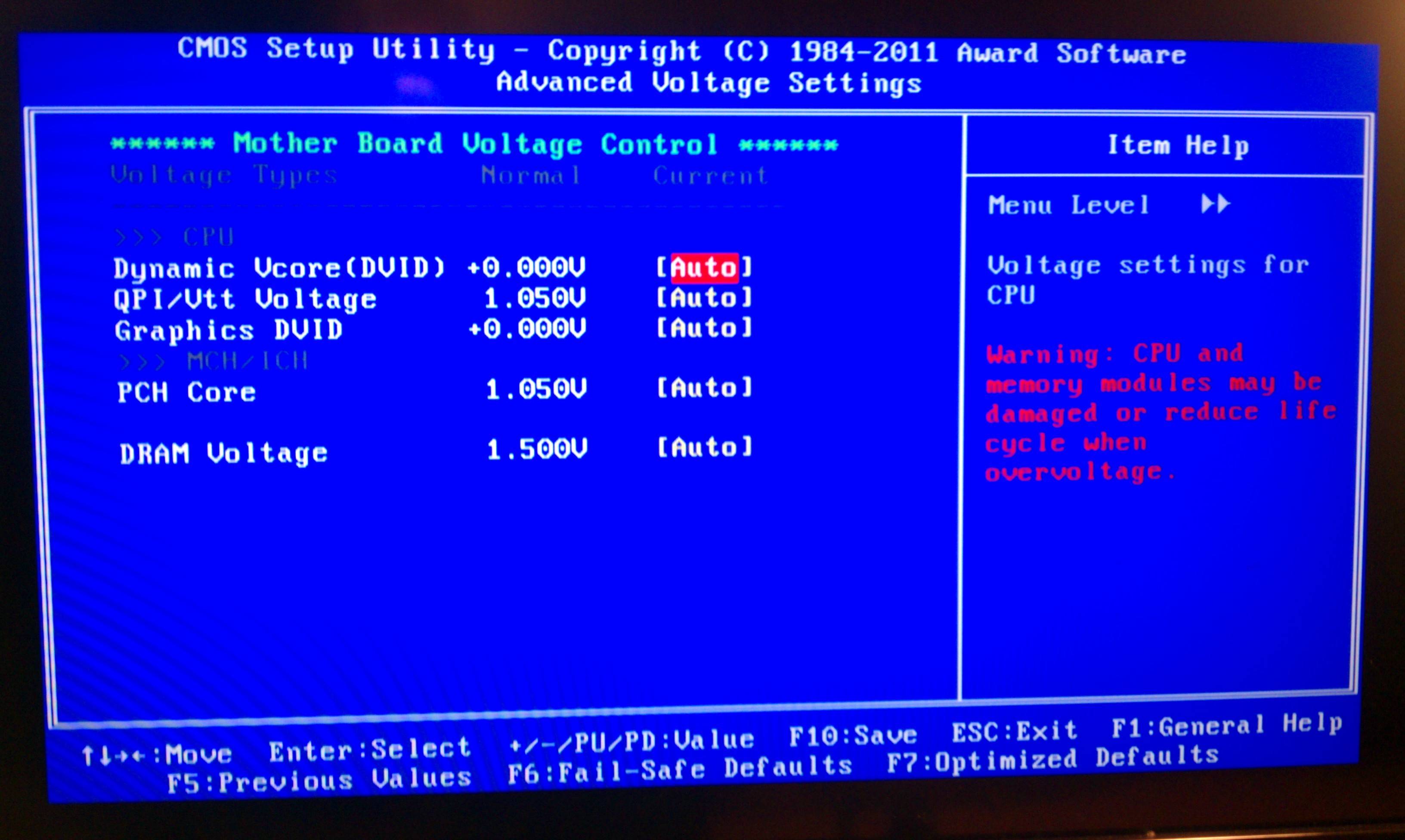 ICH Voltage in BIOS: Should You Change It? Find Out Now!