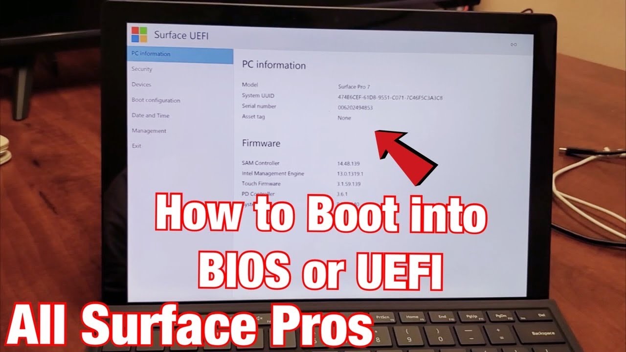 How to Enter Surface RT BIOS? A Simple Step-by-Step Tutorial