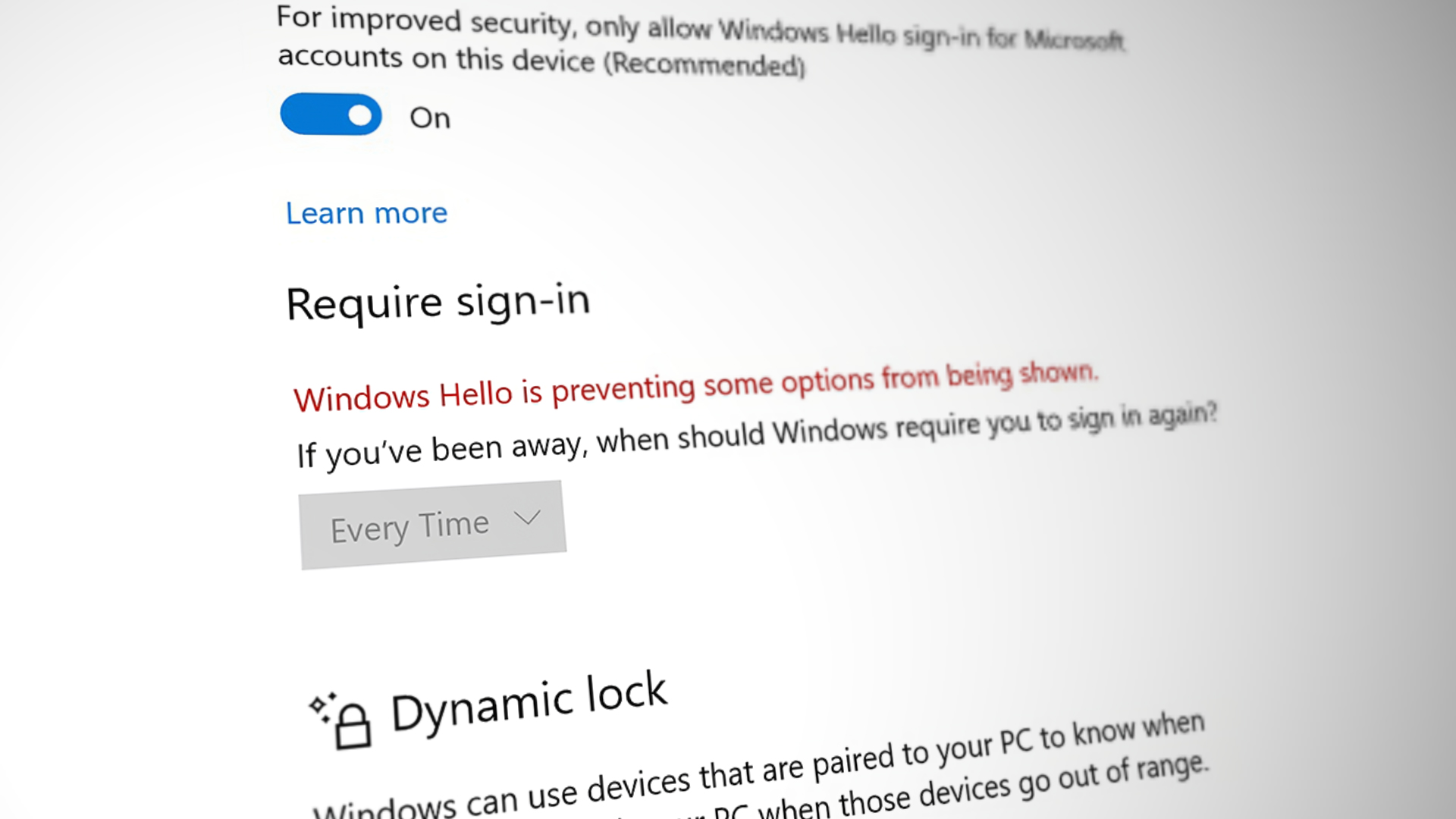 Cant Access Settings? Windows Hello Is Preventing Some Options - Heres the Fix