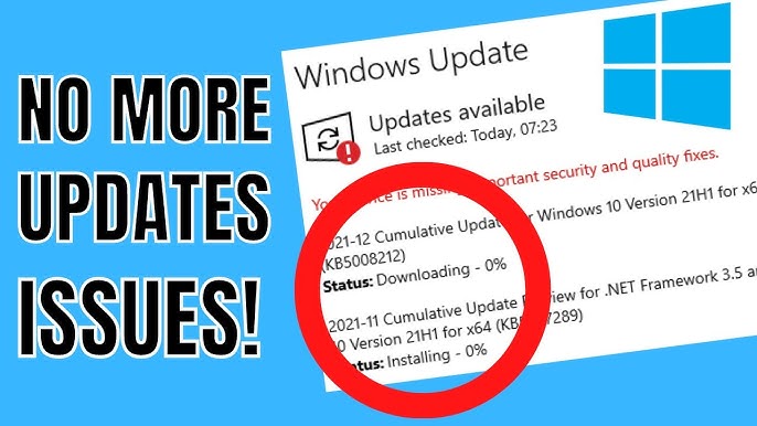 Windows Update Frozen at 0? Heres How to Get It Moving