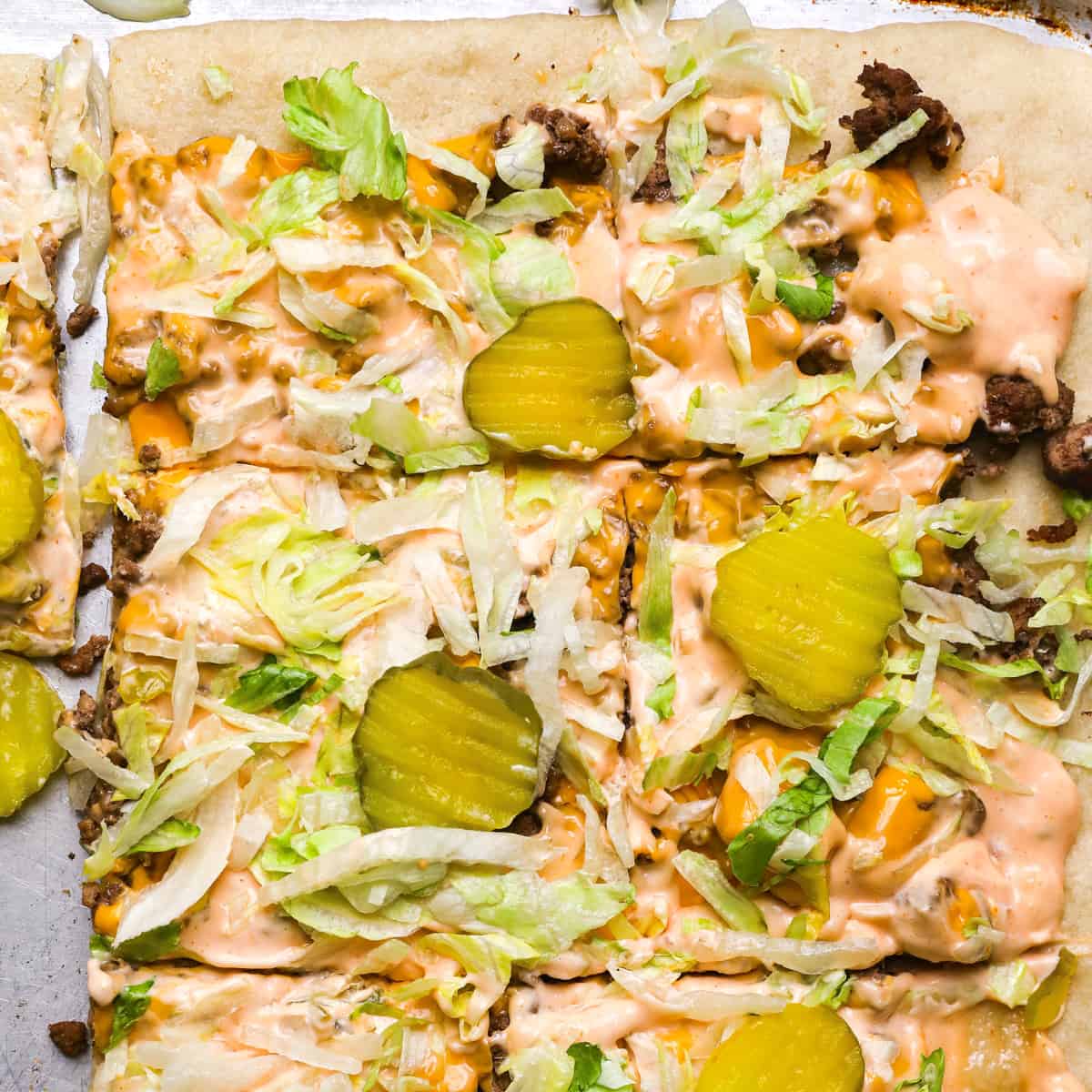 Big Mac Pizza Recipe: Make This Delicious Cheeseburger Pizza Now