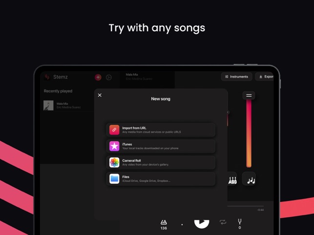 Download Stemz iOS:  Create Amazing Remixes Now