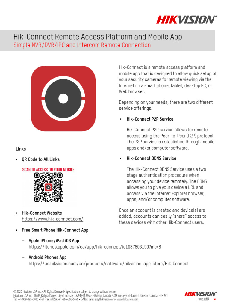Hik Connect Android User Manual PDF: Quick Start Guide