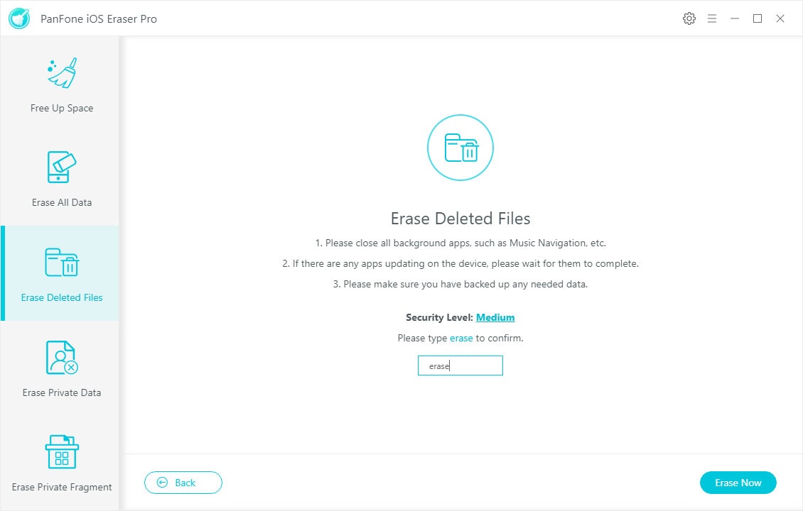 Download PanFone iOS Eraser Pro for Safe iOS Data Deletion