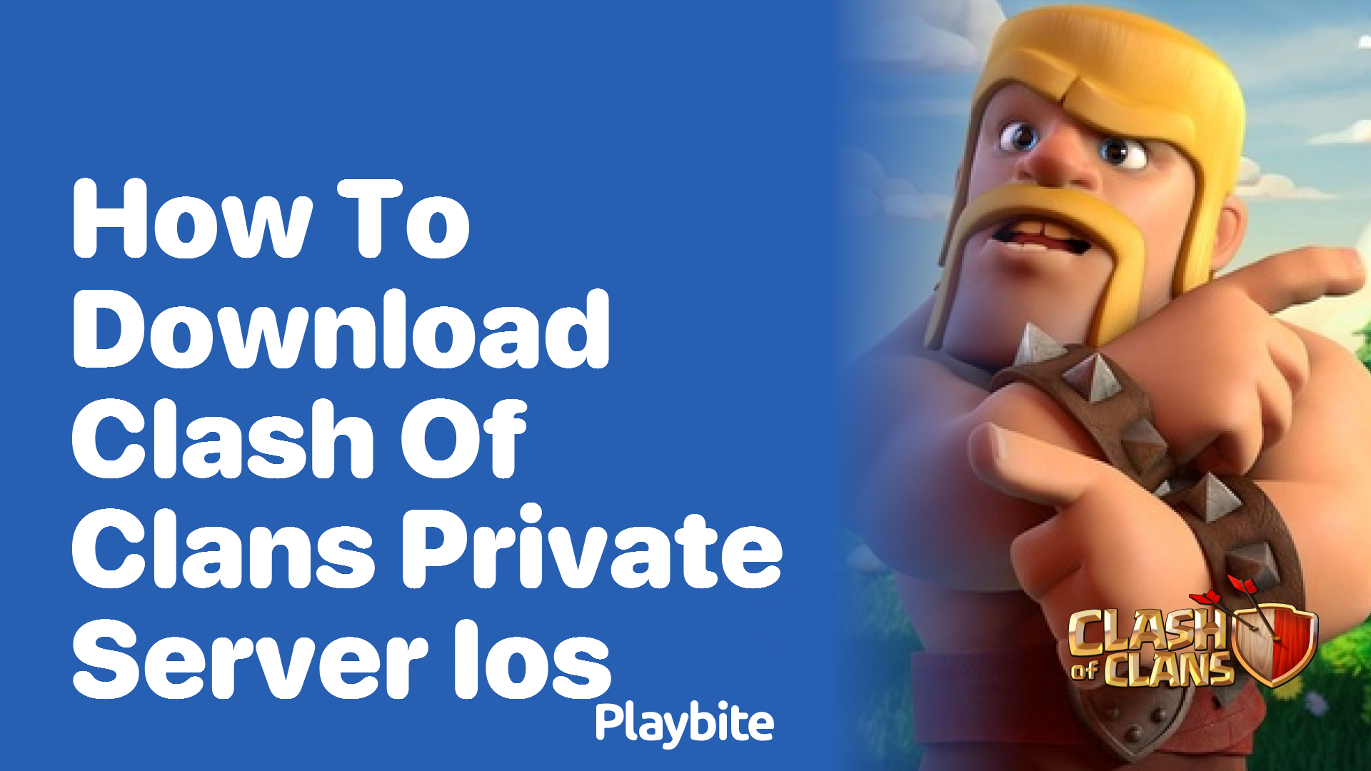 coc private server ios download free How to get it now 2024